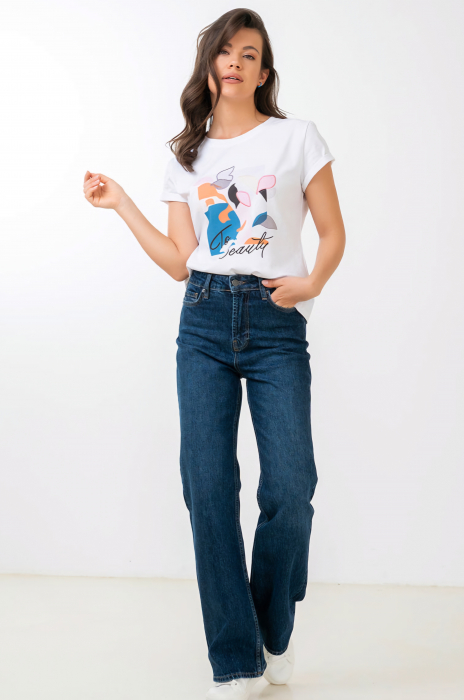Tricou 24643 alb Hermosa [3]