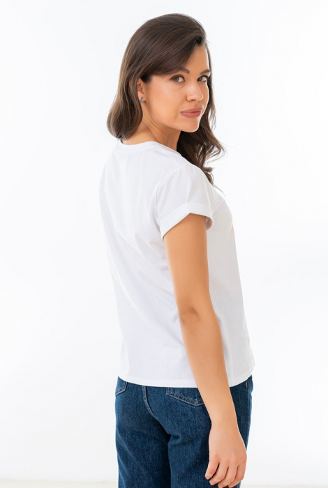 Tricou 24643 alb Hermosa [4]