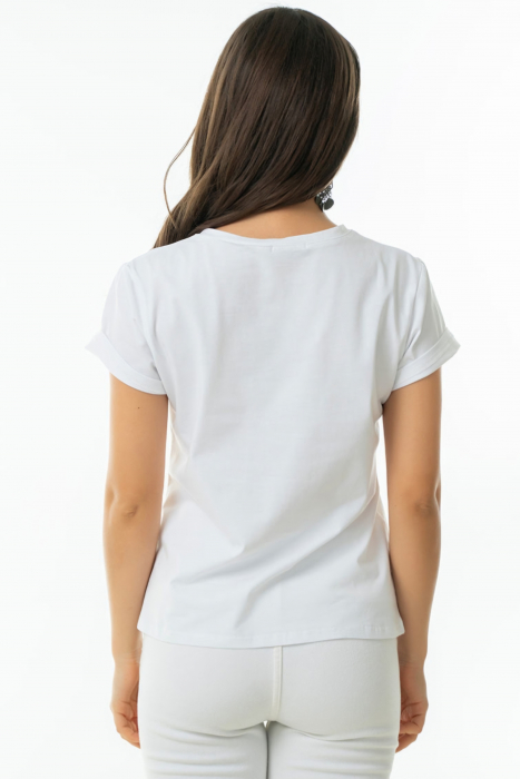 Tricou 24647 alb Hermosa [5]