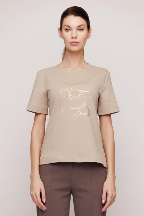 Tricou 5032 bej Mizar [4]