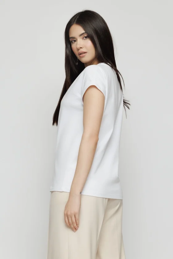 Tricou 5142 alb fluture Mizar [4]