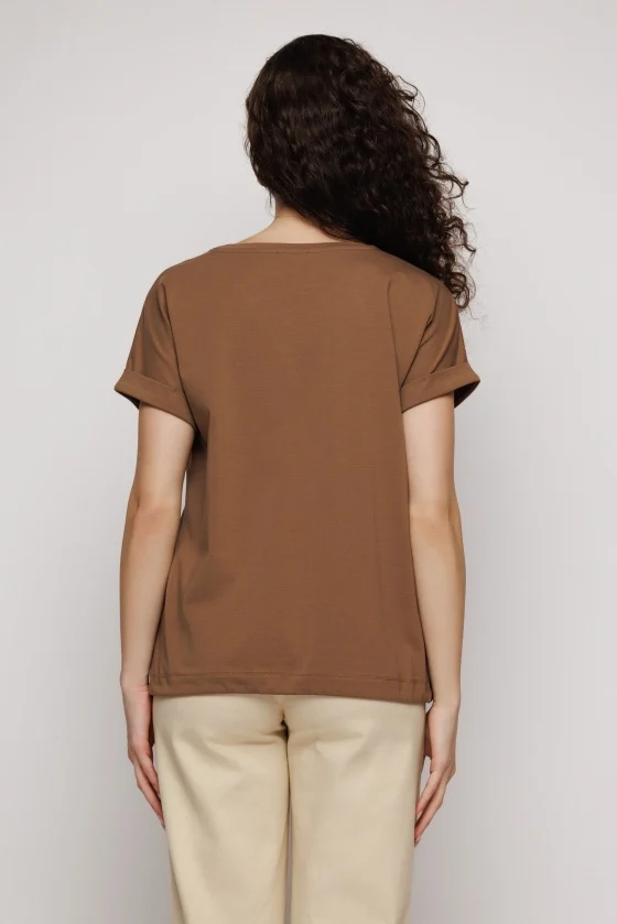 Tricou 6111 maro Mizar XL [4]