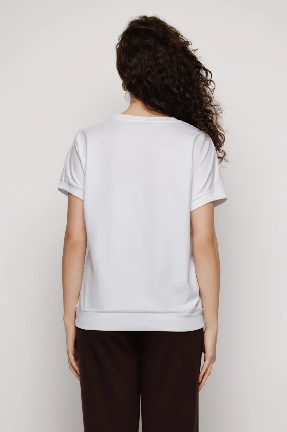 Tricou 6112 alb Mizar [5]