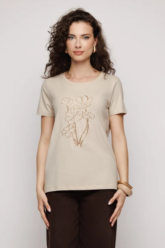 Tricou 6115 crem Mizar [3]
