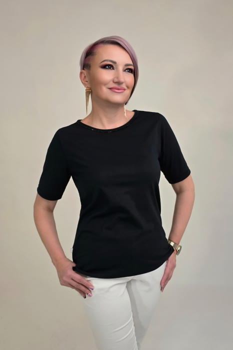 Tricou Arancia negru Virginia Blu [2]