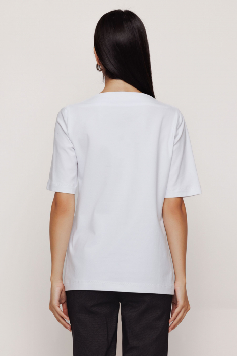 Tricou OF2MZ4295 alb Mizar [4]