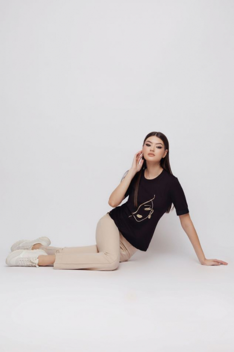 Tricou US2MZ4024 negru Mizar [3]