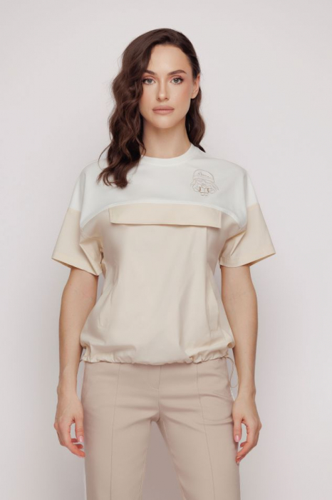 Tricou US4MZ4169 bej Mizar [2]
