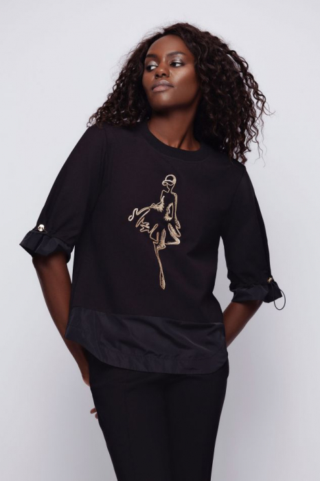 Tricou US5MZ3263 negru Mizar [2]