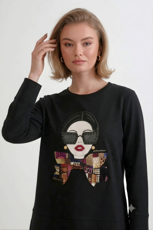 Bluza 311 neagra Cristina Barros