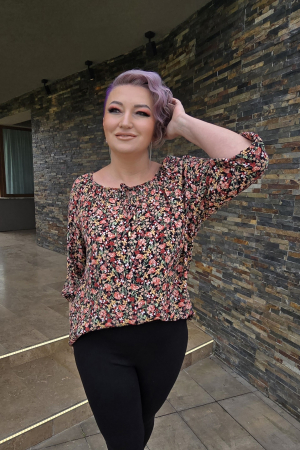 Bluza 410 flori1 Anesia [0]