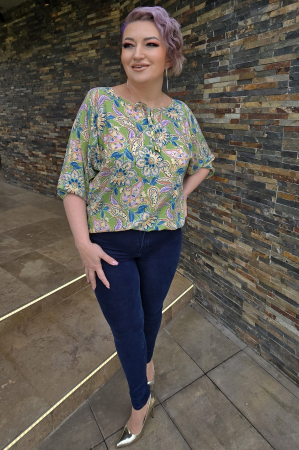 Bluza 410 verde mar Anesia [2]