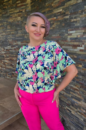 Bluza 413 flori 3 Anesia [0]