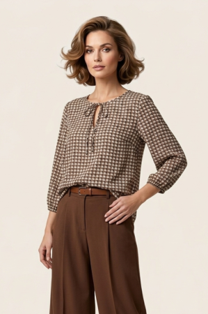 Bluza 415 buline maro Anesia