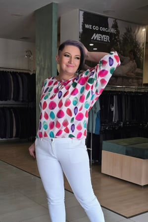 GOLD FASHION - Bluza 415 vascoza buline Anesia