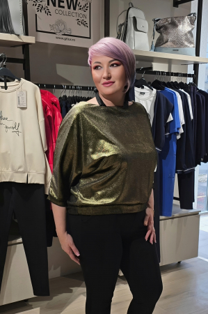 Bluze dama - Bluza 418 gold Anesia