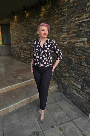 Bluza 419 neagra buline Exnec [1]