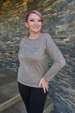 Bluze dama - Bluza 420 bej Anesia