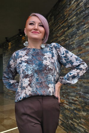 Bluze dama - Bluza 426 imprimata Anesia