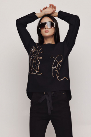 Bluza 4303 neagra Mizar [0]