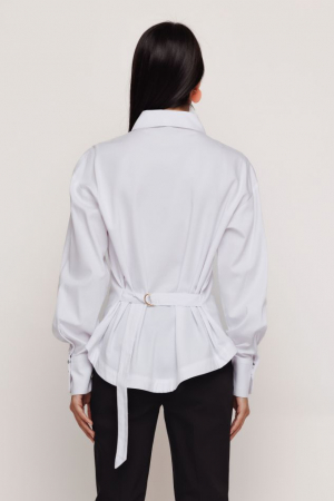 Bluza 4346 bumbac alba Mizar [3]