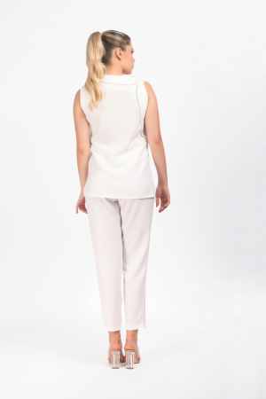 Bluza 4414 alba La Donna [3]