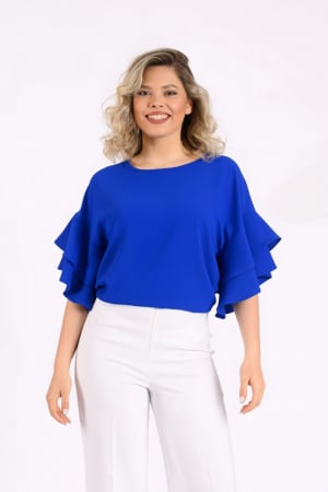Imbracaminte Femei - Bluza 5034 royal La Donna