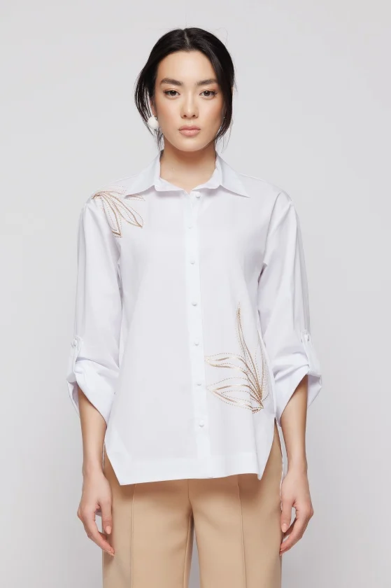 Bluza 5109 alba Mizar [2]