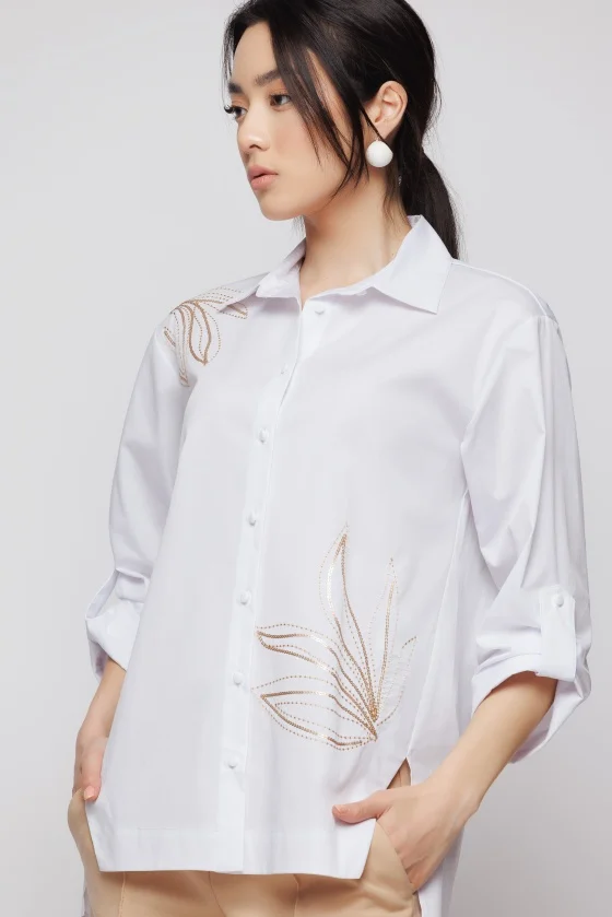 Bluza 5109 alba Mizar [3]