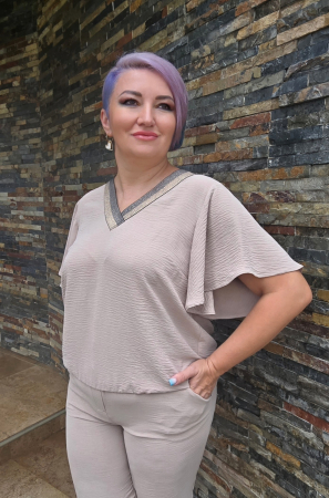 Bluze dama - Bluza 5328 bej Mizar