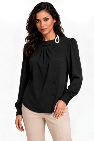 Imbracaminte Femei - Bluza 5556 neagra La Donna