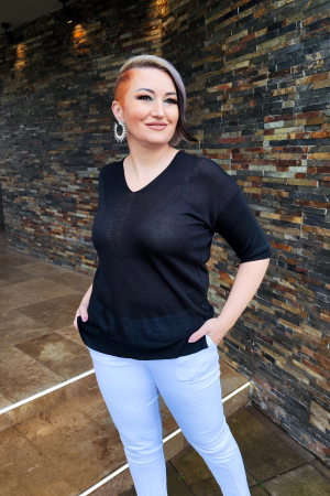 Bluza 5742 neagra Zada [0]