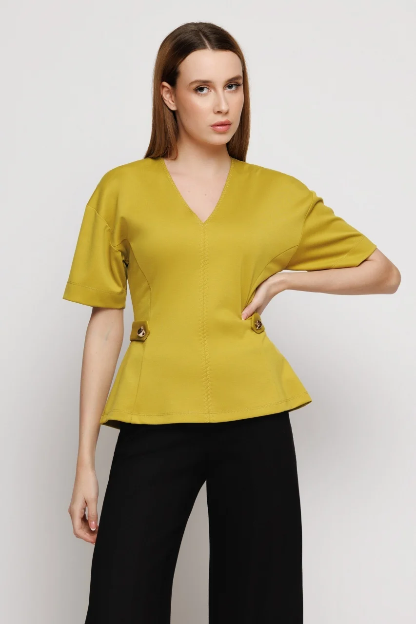 Imbracaminte Femei - Bluza 6010 lime Mizar