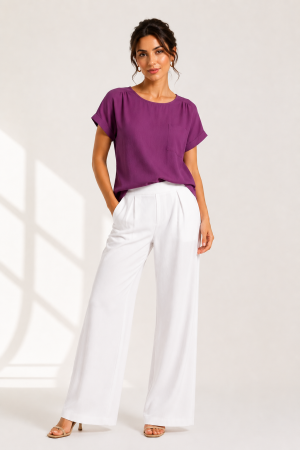 Bluze dama - Bluza 6206 bordo Aquared