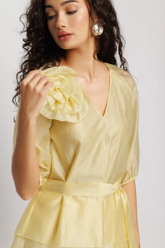 Imbracaminte Femei - Bluza 6326 galbena Mizar