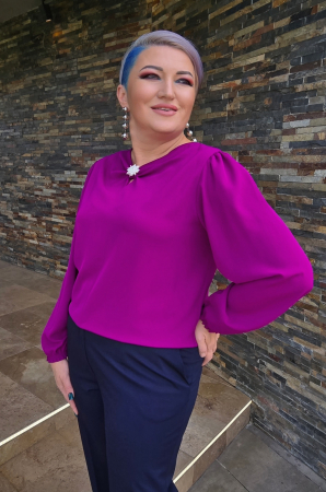 Bluza 814 fuxia brosa Aquared [4]