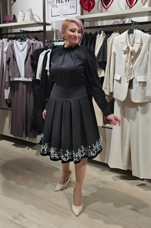 Bluza 863 neagra Exnec [3]