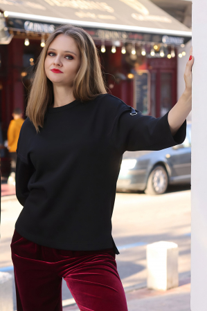 Bluza 904 neagra Yokko [5]