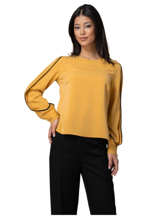 Bluze dama - Bluza Bryana mustar Hermosa