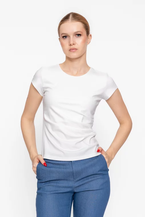 Imbracaminte Femei - Bluza C 4625 ivory Caramel