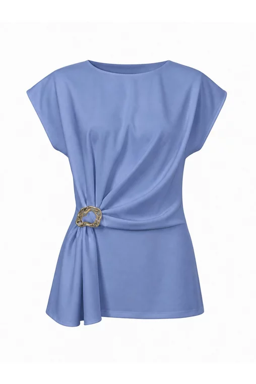 Imbracaminte Femei - Bluza C 4627 albastra Caramel