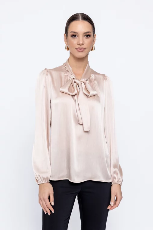 Bluze dama - Bluza C4502 nude Caramel