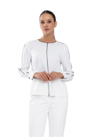 Bluze dama - Bluza C4528 alba Caramel