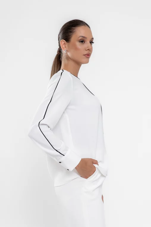 Bluza C4528 alba Caramel [2]