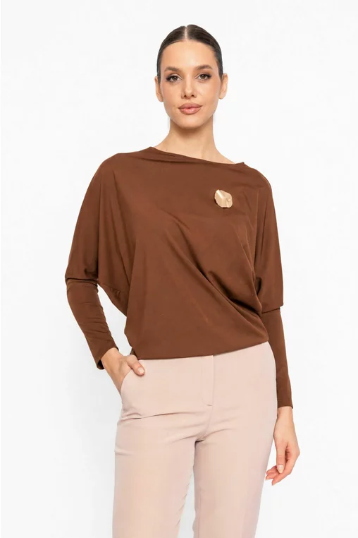 Bluze dama - Bluza C4637 mocha Caramel