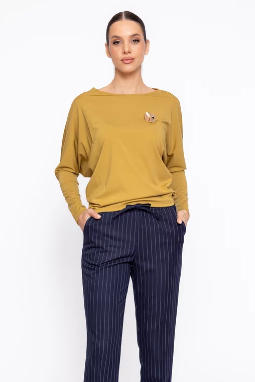 Bluze dama - Bluza C4637 mustar Caramel