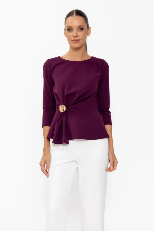 Bluza C4643 burgundy Caramel