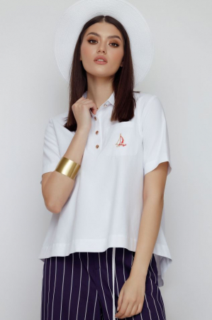 Bluza CC2MZ3154 alba Mizar 38 [0]