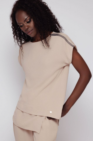 Bluze dama - Bluza US4MZ4137 bej Mizar