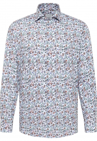 Camasa imprimata, modern fit, pentru barbati, 100% bumbac, maneca lunga, model 1167/83 X18K Eterna [4]